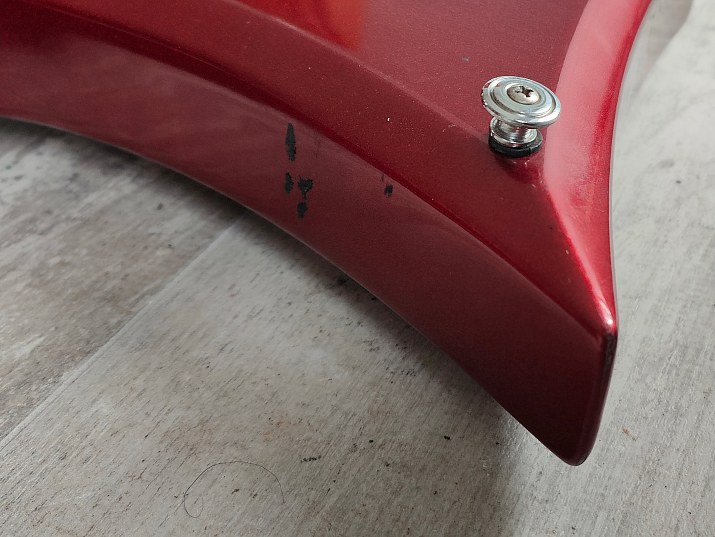 2014 BC Rich Warlock (Candy Apple Red)