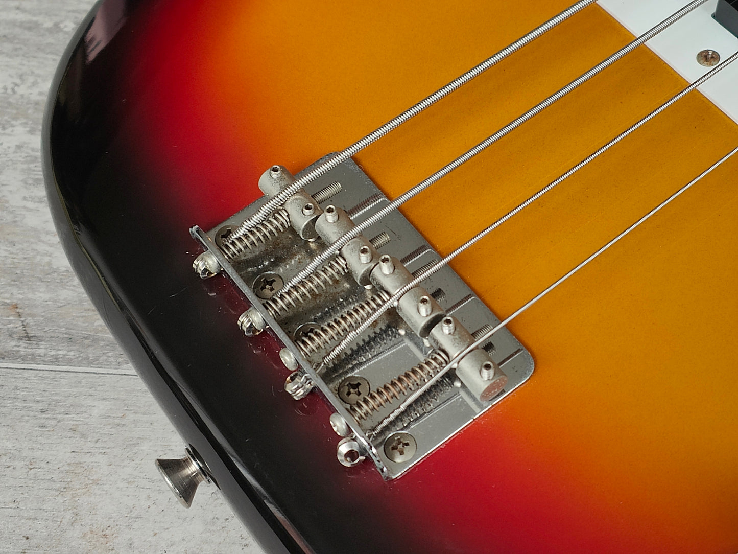 1994 Squier (by Fender Japan) SPB-33 Silver Series Precision Bass (Sunburst)