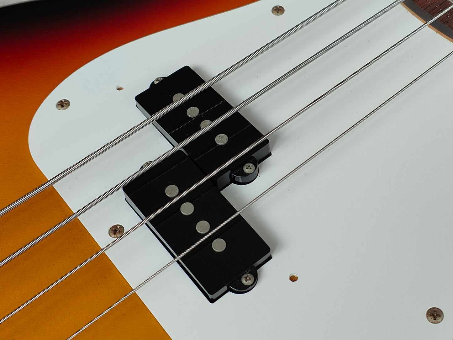 1994 Squier (by Fender Japan) SPB-33 Silver Series Precision Bass (Sunburst)
