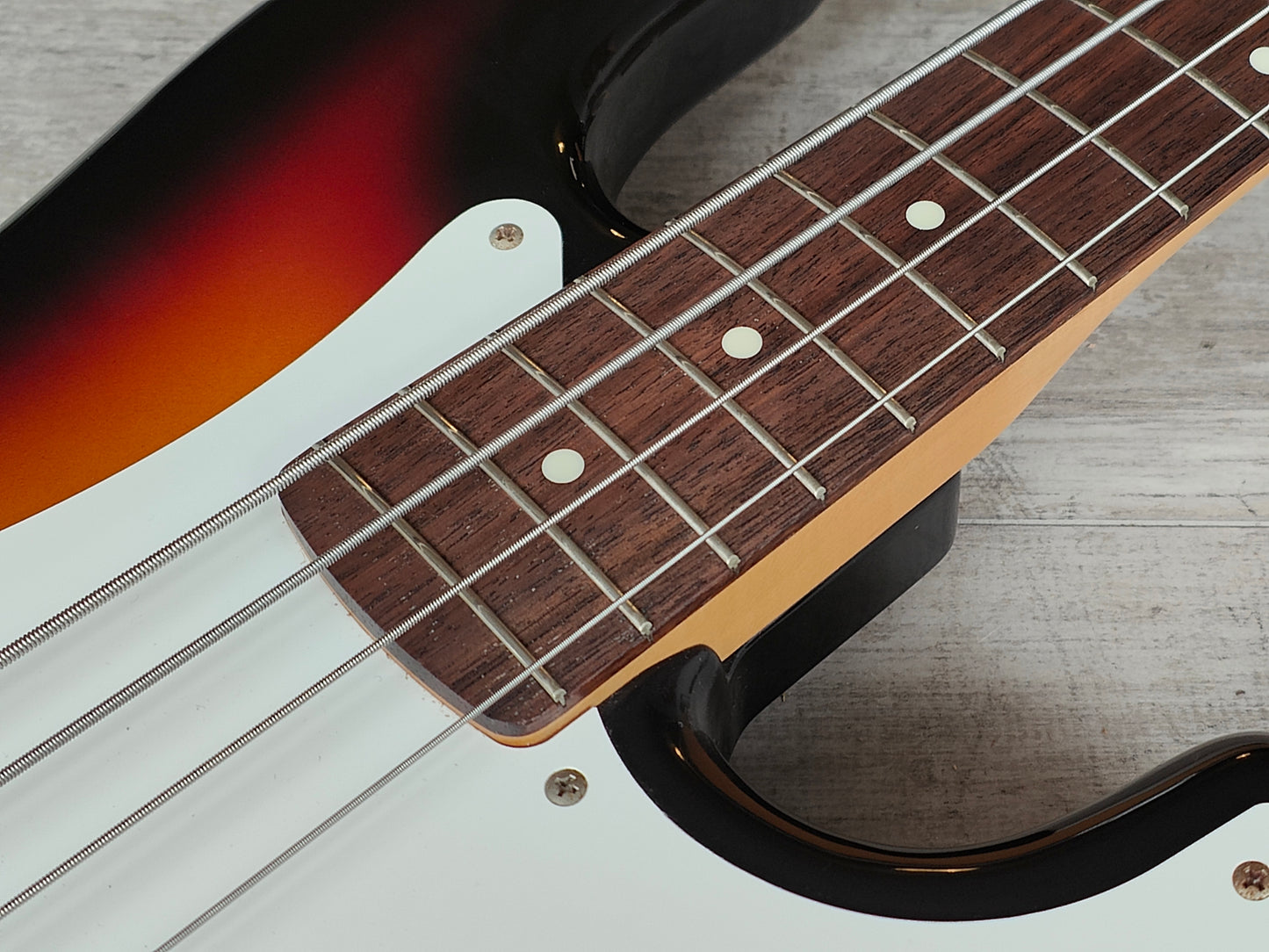 1994 Squier (by Fender Japan) SPB-33 Silver Series Precision Bass (Sunburst)