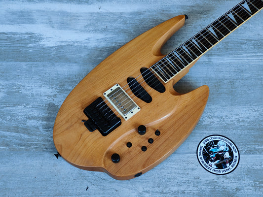 Weird Samick Guitar from 1992 (with Steinberger Tremolo)