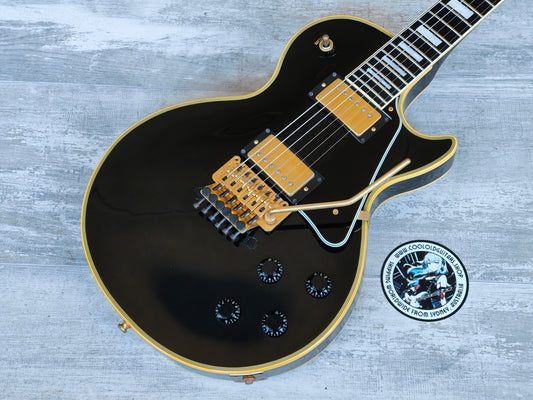 1993 Orville by Gibson LPC-57B Les Paul Custom w/Floyd Rose (Ebony)