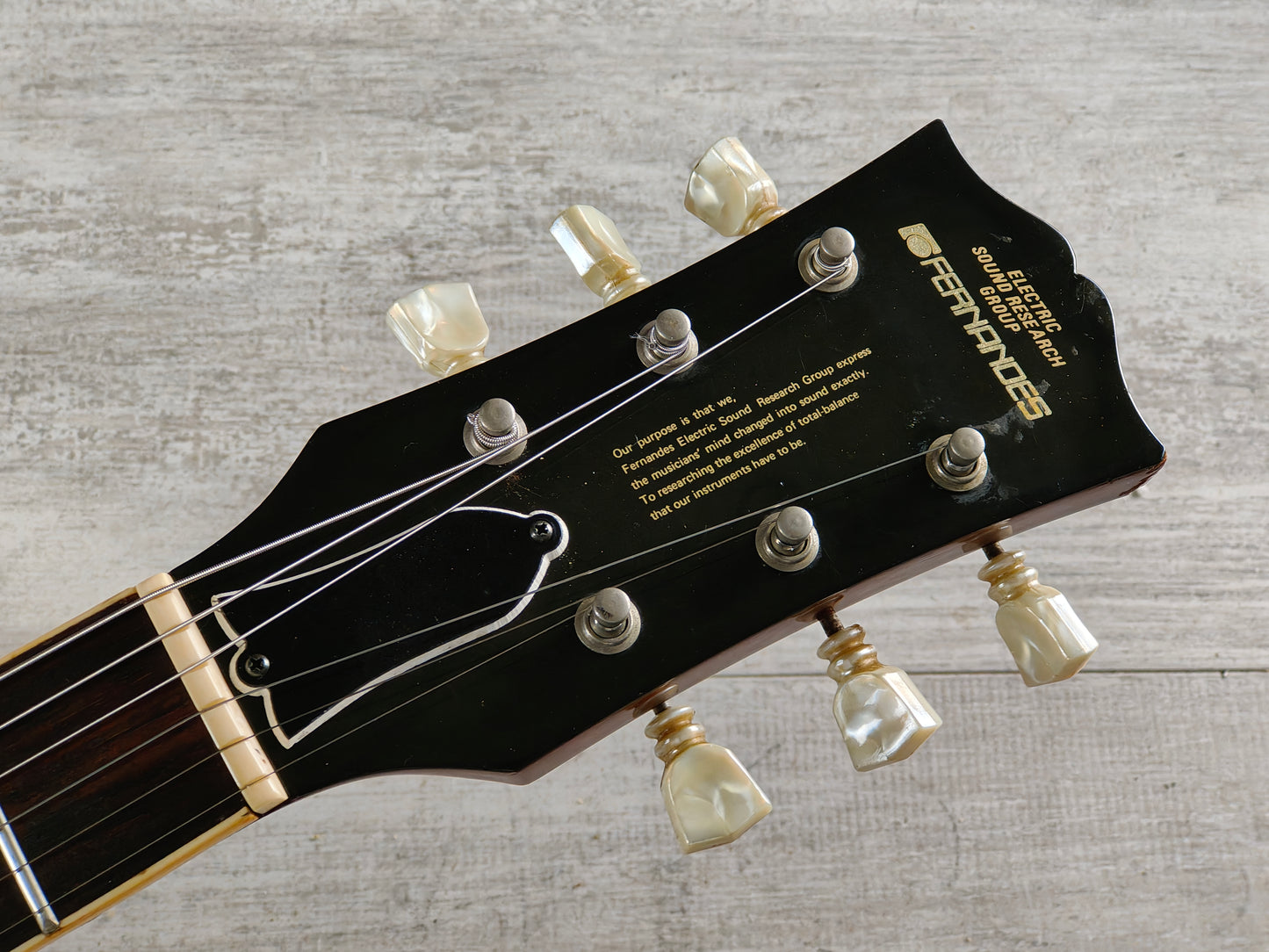 1978 Fernandes Japan FLG-60 Super Grade Les Paul Standard (Sunburst)