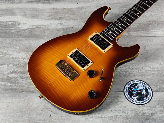 FC & Anboy Japan GF-55 Double Cutaway (Brown Sunburst)