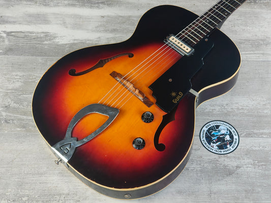 1966 Guild Cordoba X-50 Hollowbody Electric (Sunburst)