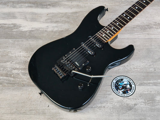 1989 Charvel Jackson Japan Model 3 HSS Superstrat (Black)
