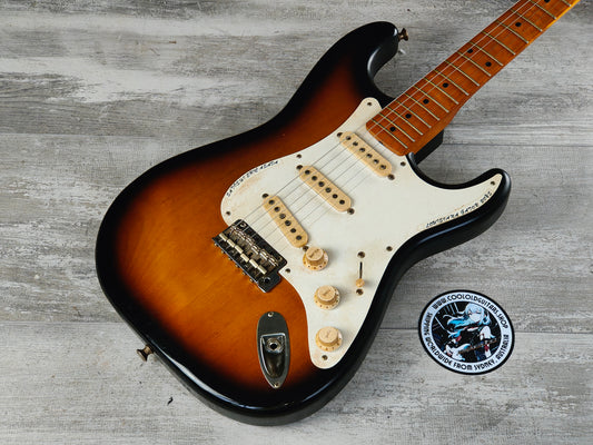 2004 Fender Japan ST57-58US '57 Reissue Stratocaster w/USA Pickups (Sunburst)