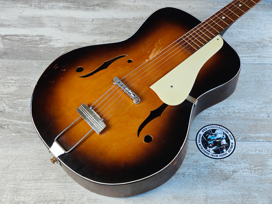 1950's Alver (by Maton) Australian Made Archtop Acoustic (Brown Sunburst)