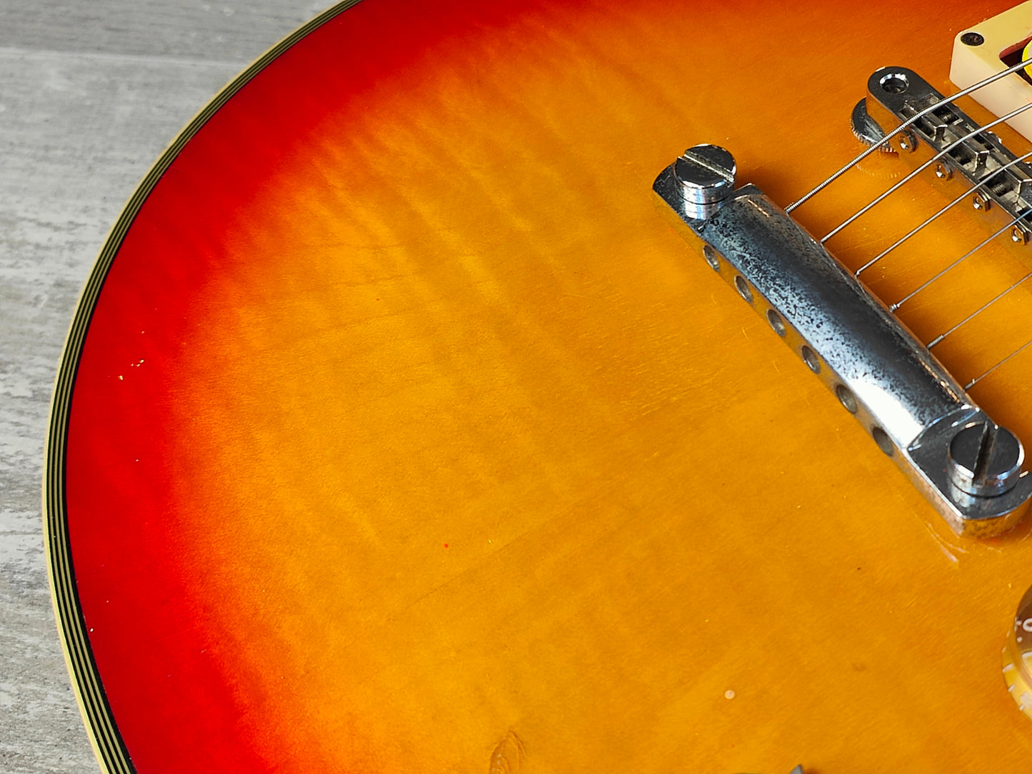 1978 Greco Japan EG-600PR 3PU Les Paul Custom (Cherry Sunburst)