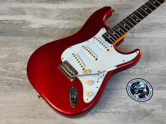 2002 Fender Japan ST62-58US '62 Reissue Stratocaster w/US Pickups (Candy Apple Red)