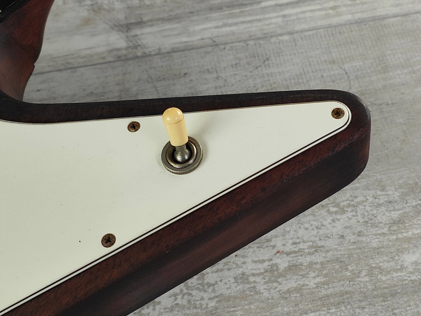 1995 Gibson USA '76 Reissue Explorer (Brown Mahogany)