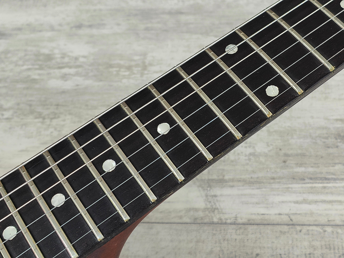 1995 Gibson USA '76 Reissue Explorer (Brown Mahogany)