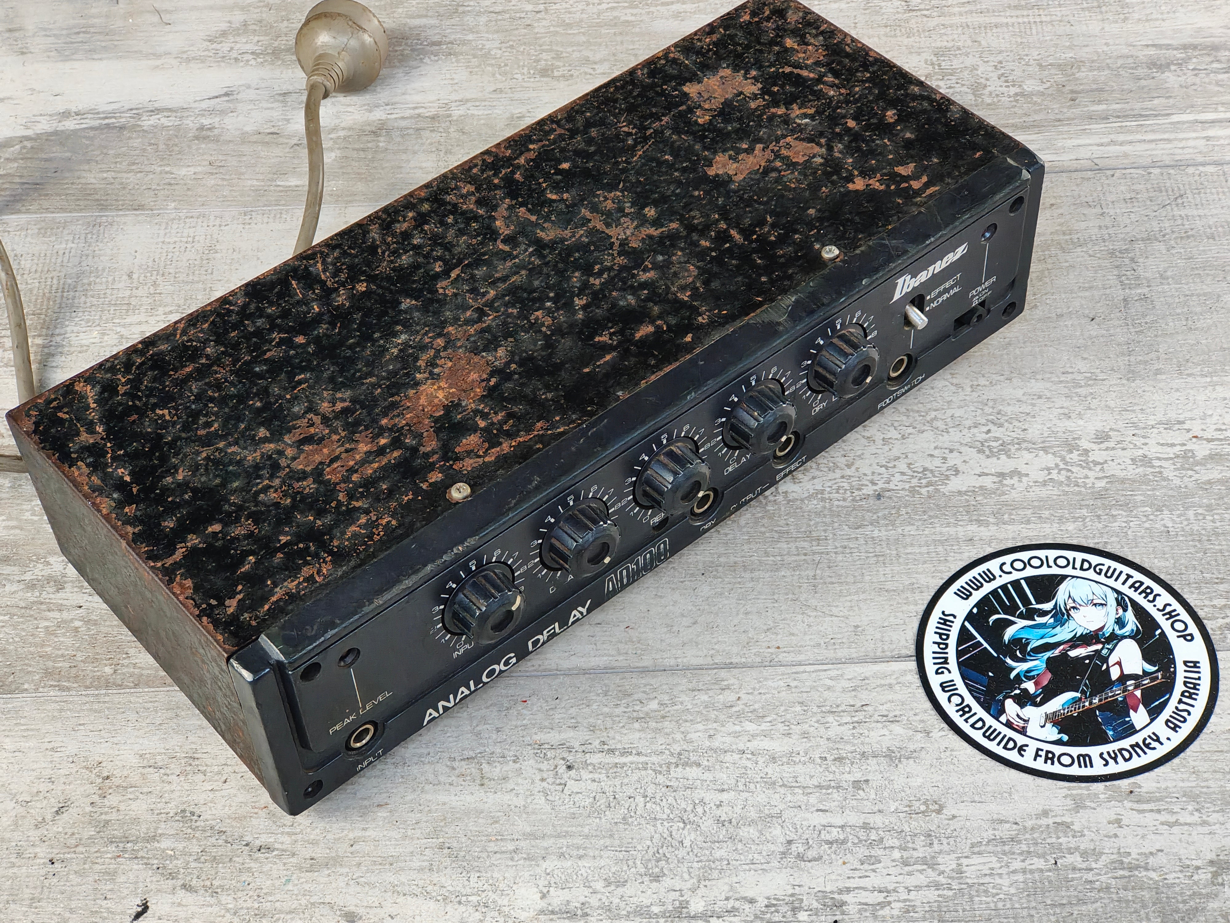 1980's Ibanez Japan AD100 Vintage Analog Delay Rack Unit (w/MN3005 ...
