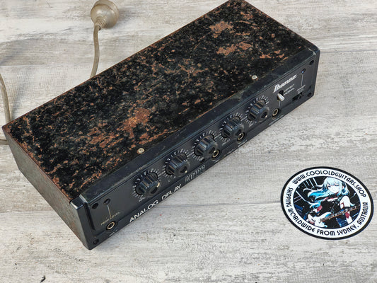 1980's Ibanez Japan AD100 Vintage Analog Delay Rack Unit (w/MN3005)