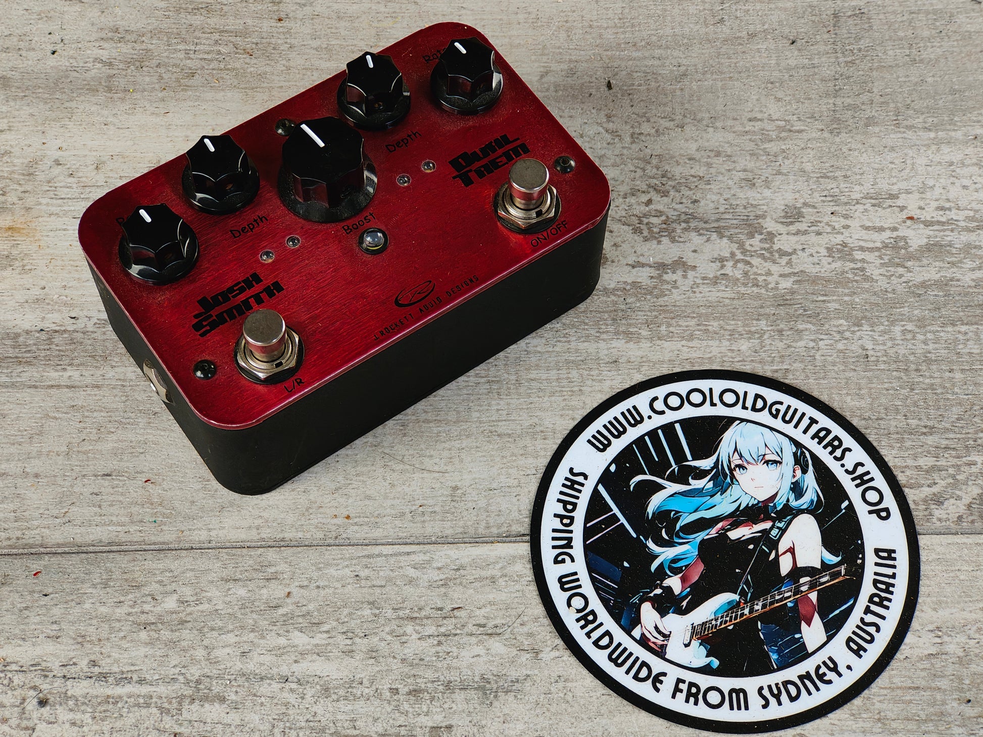 josh smith pedals J.Rockett Audio Designs Josh Smith Dual Trem Tremolo Pedal – Cool Old Guitars