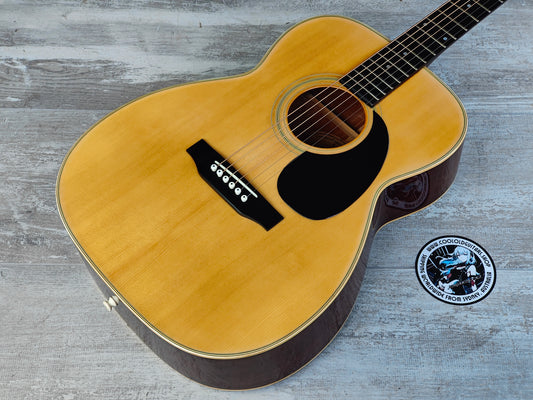 1980's Morris F-20 Japanese Vintage Acoustic Guitar (Natural)