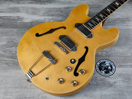 2009 Epiphone E230TD “Inspired by” Series John Lennon '65 Reissue Casino (Natural)