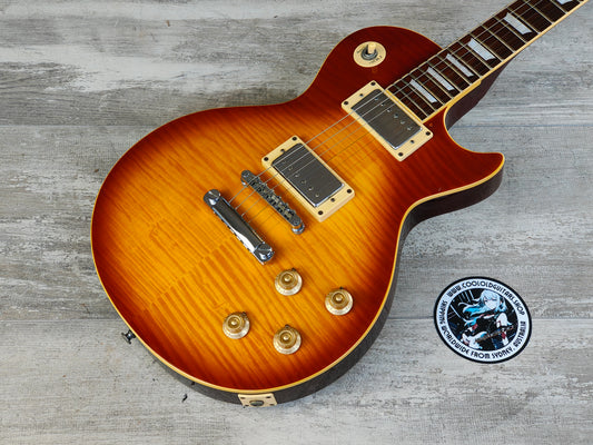 1990's Tokai LS Love Rock Les Paul Standard (Amber Sunburst)