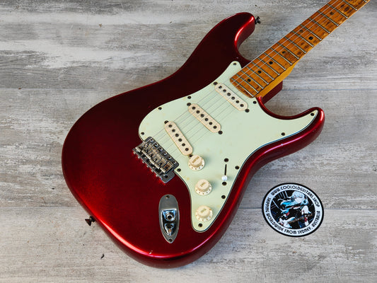 2002 Fender USA Stratocaster Partscaster (Metallic Sparkle Red)