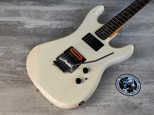 1980's Kramer Striker 200ST HH Superstrat (Aged White)