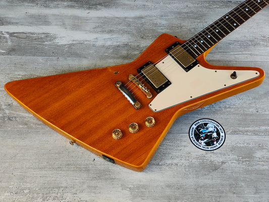 2009 Epiphone '58 1958 Reissue Korina Explorer (Aged Natural)