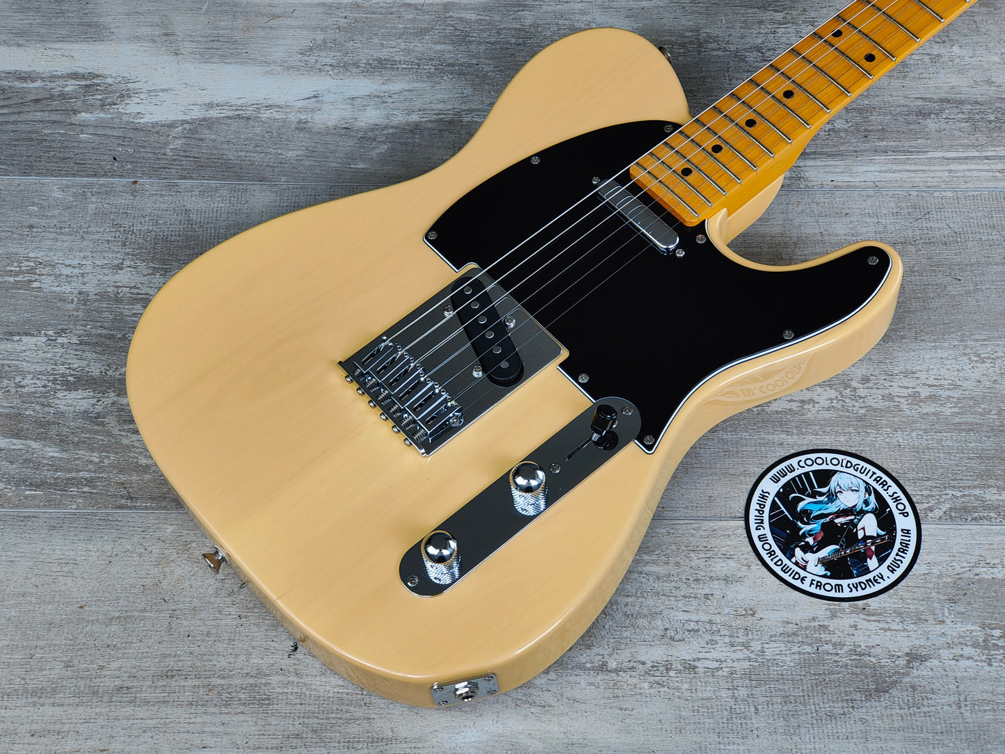 2020 History (by Fujigen Japan) CZ-TV/M '50's Reissue Telecaster (Blonde)