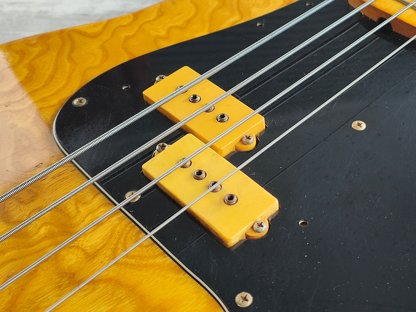 1980 Tokai Japan PB Hard Puncher Precision Bass (Curly Natural Ash)