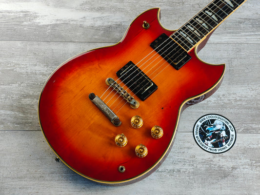 1979 Yamaha Japan SG-1000 Double Cutaway (Cherry Sunburst)
