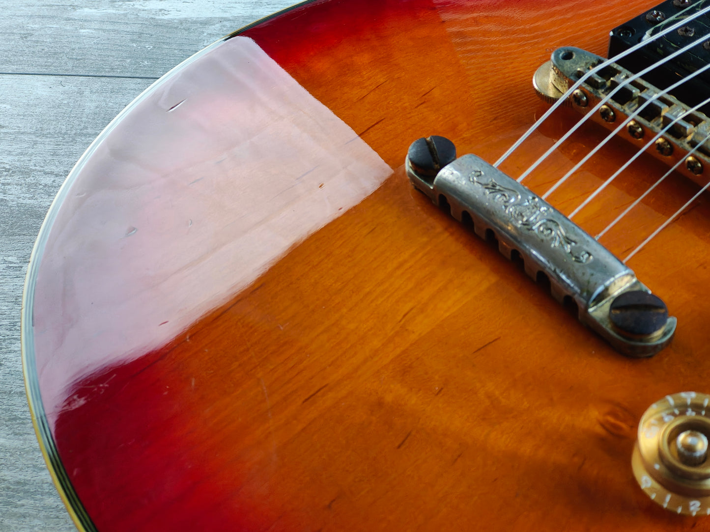 1979 Yamaha Japan SG-1000 Double Cutaway (Cherry Sunburst)