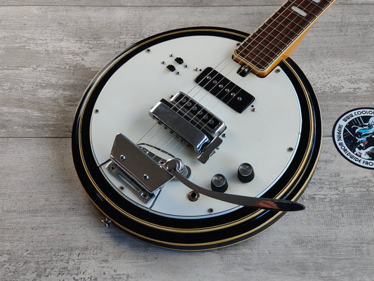 1968 Kawai Japan CB-2V "Banjitar" Electric Guitar (Round & Cute)