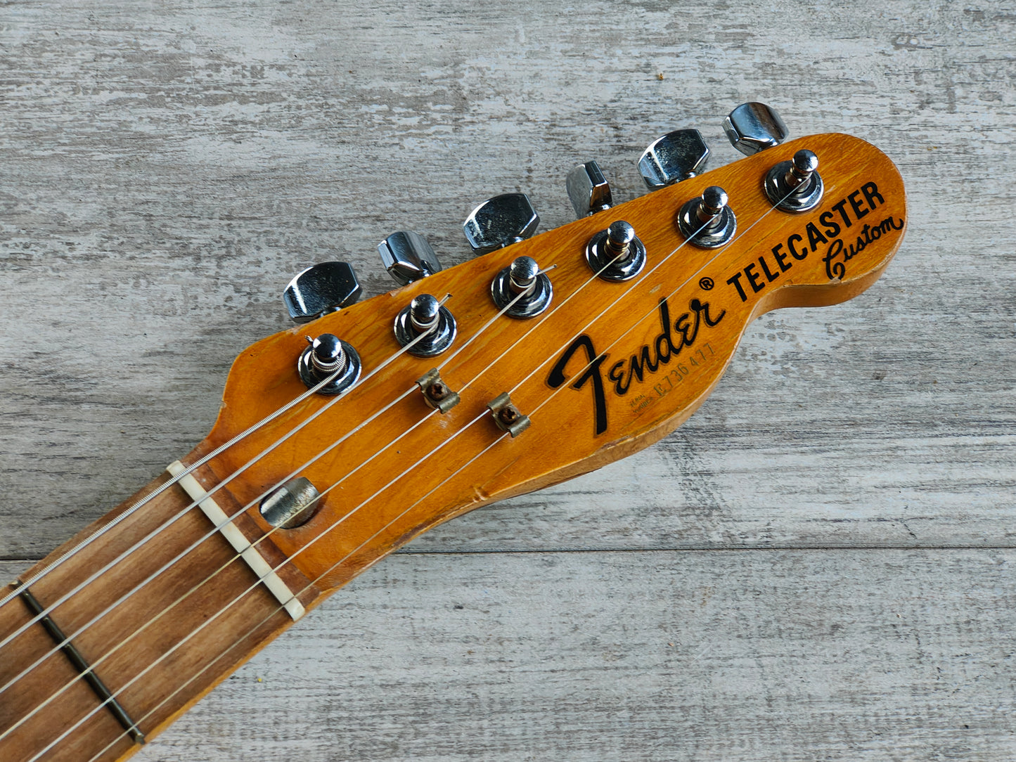 1987 Fender Japan TC72-60 "E Series" Telecaster Custom (Black)