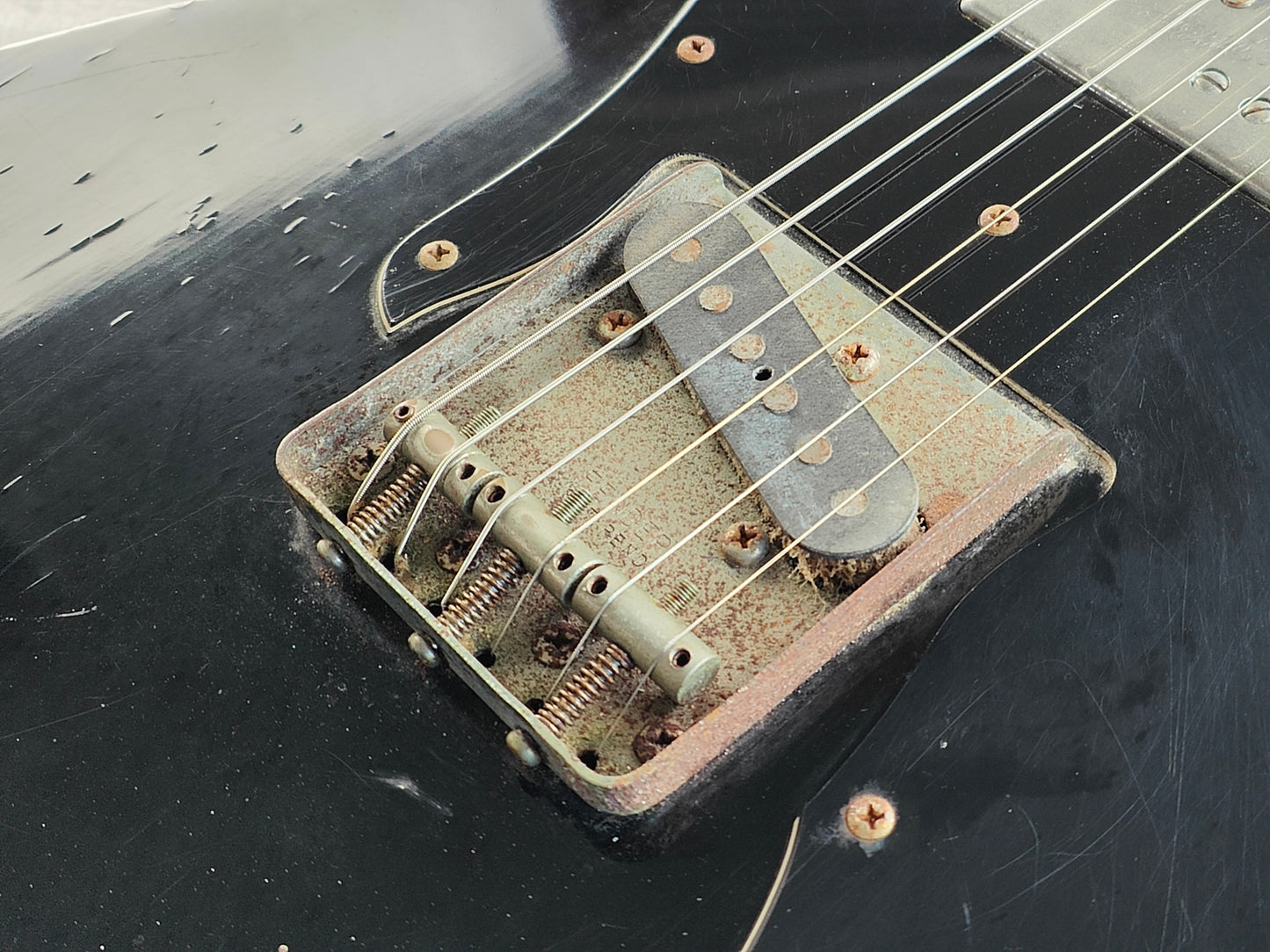 1987 Fender Japan TC72-60 "E Series" Telecaster Custom (Black)