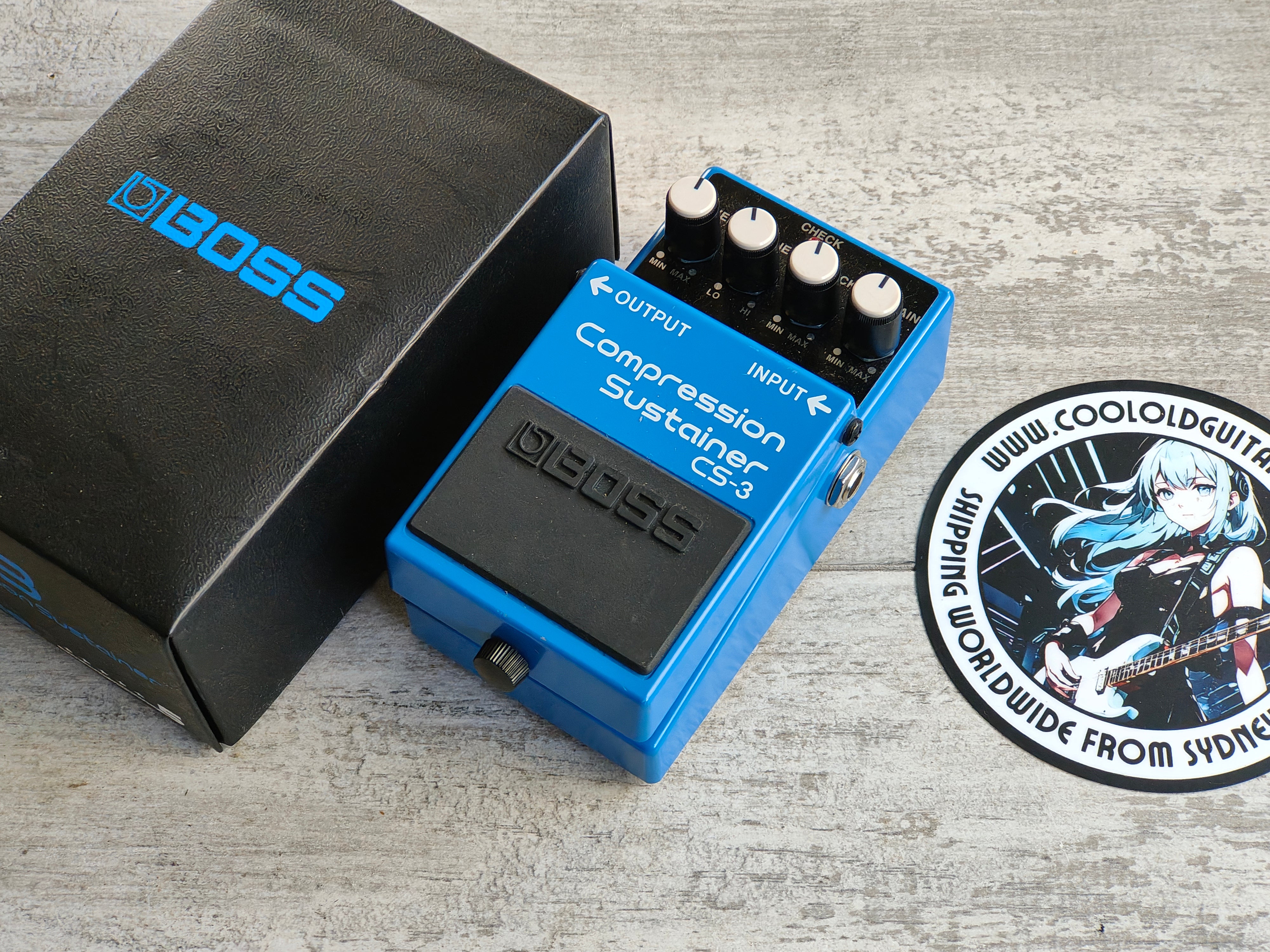 Boss CS-3 Compression Sustainer – Cool Old Guitars