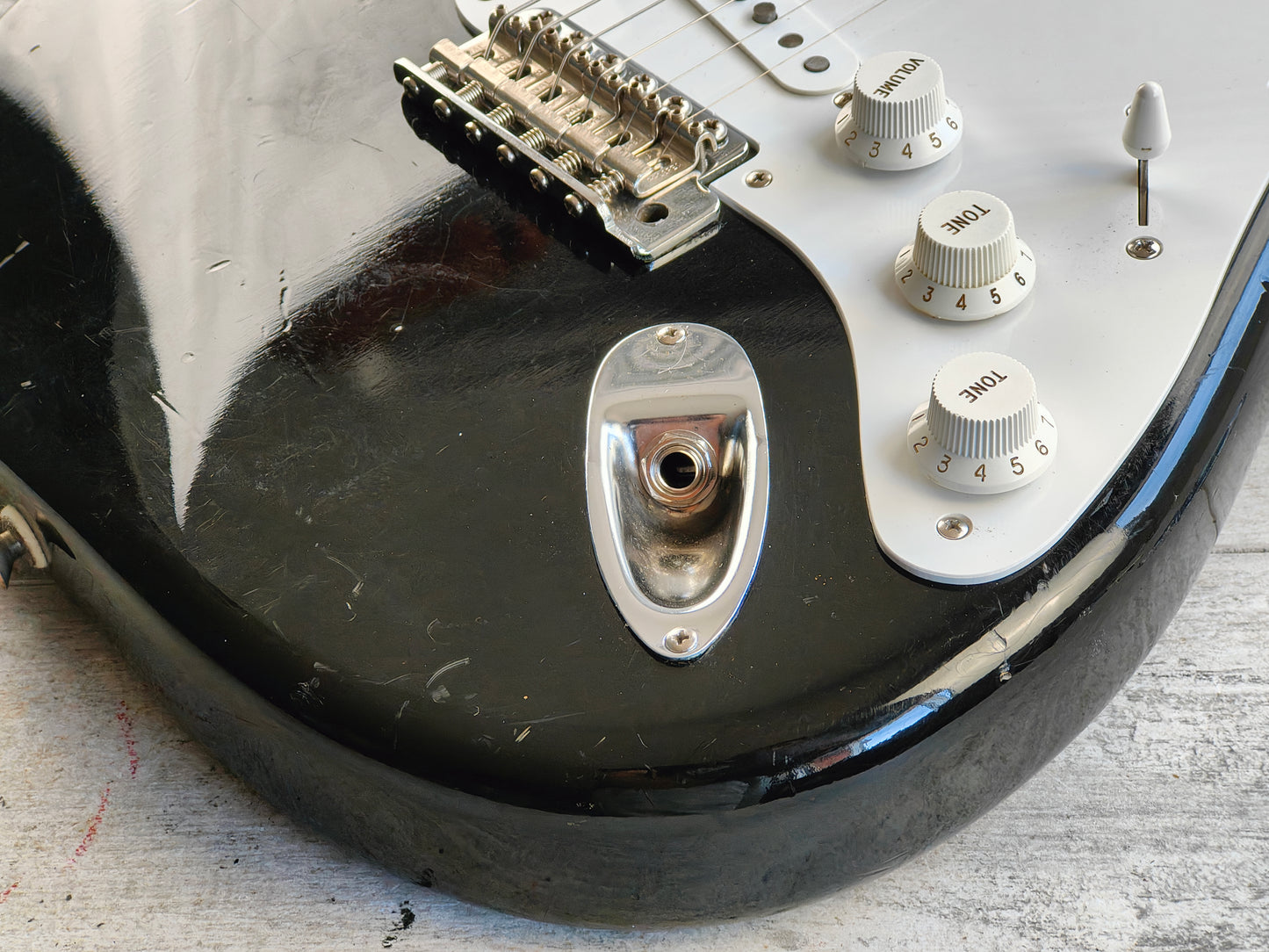 1981 Tokai Japan ST-70 Springy Sound '57 Reissue Stratocaster (Black)