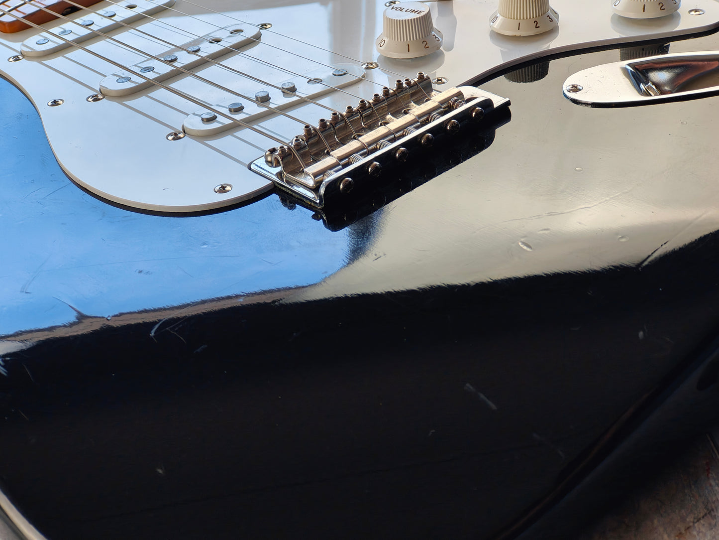 1981 Tokai Japan ST-70 Springy Sound '57 Reissue Stratocaster (Black)