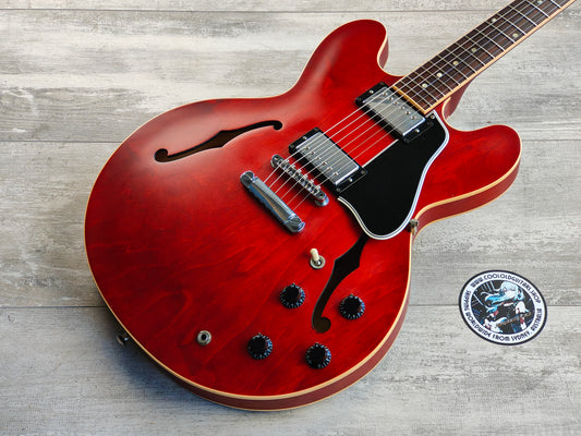 2012 Gibson USA Custom Shop ES-335 Dot (Satin Faded Cherry Red)
