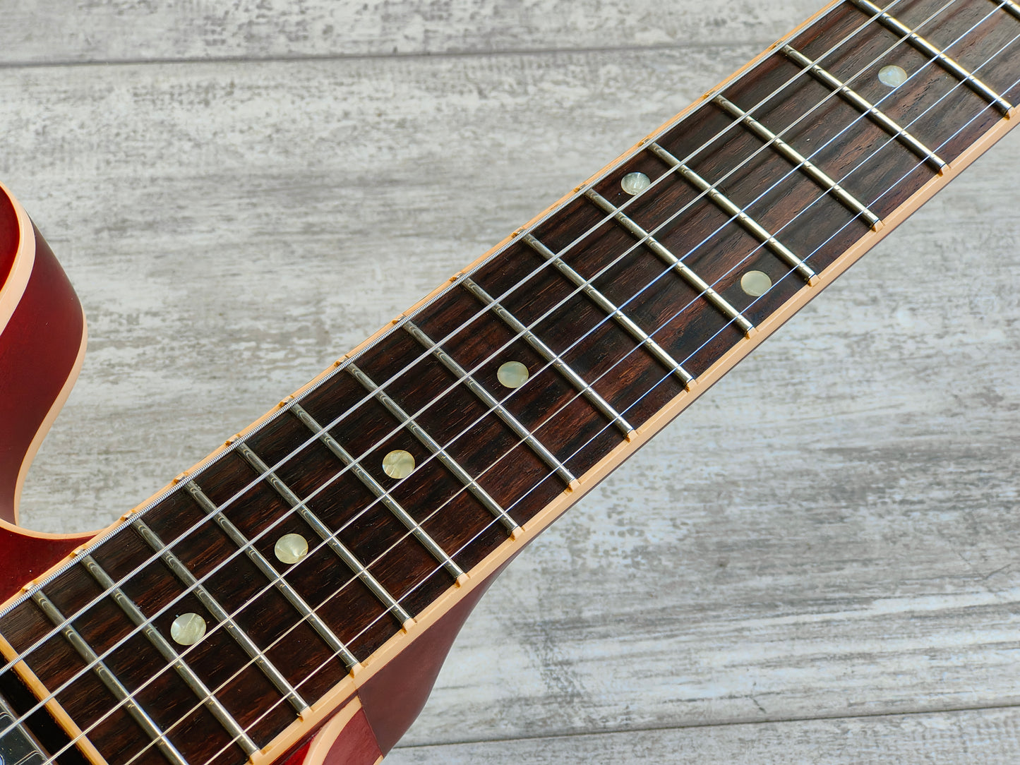 2012 Gibson USA Custom Shop ES-335 Dot (Satin Faded Cherry Red)