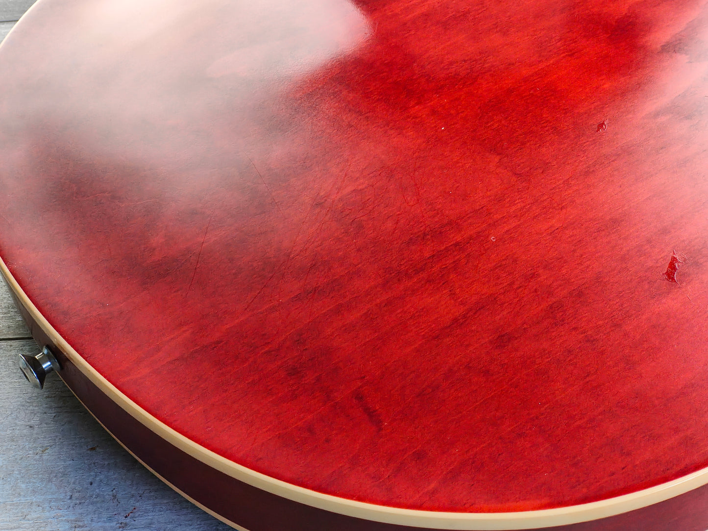 2012 Gibson USA Custom Shop ES-335 Dot (Satin Faded Cherry Red)
