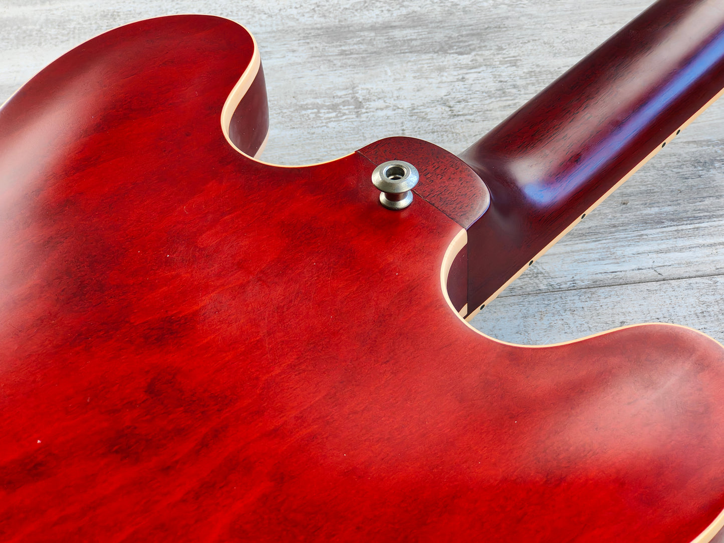 2012 Gibson USA Custom Shop ES-335 Dot (Satin Faded Cherry Red)
