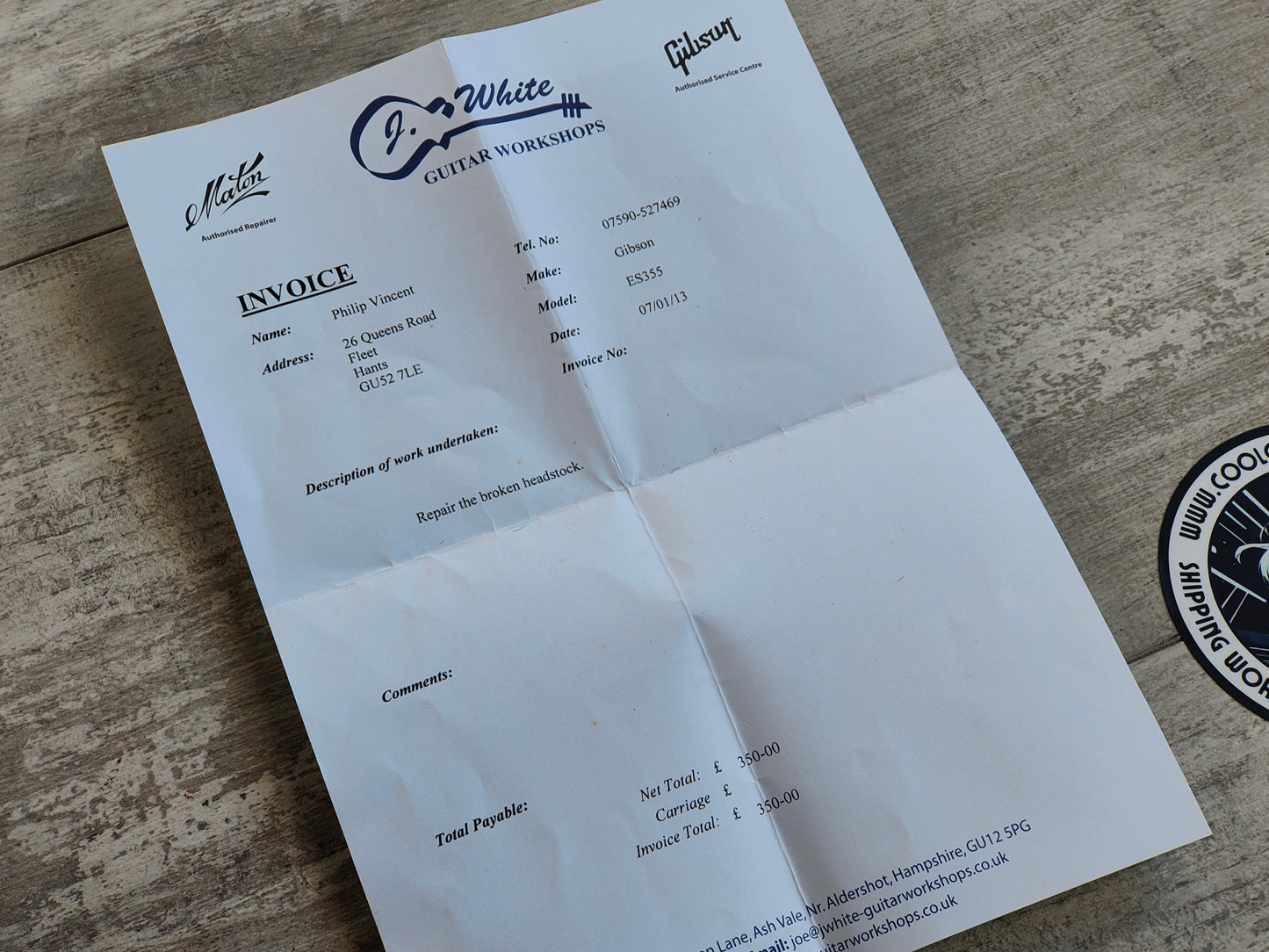 2012 Gibson USA Custom Shop ES-335 Dot (Satin Faded Cherry Red)