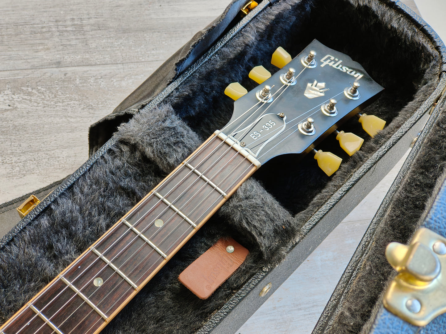 2012 Gibson USA Custom Shop ES-335 Dot (Satin Faded Cherry Red)