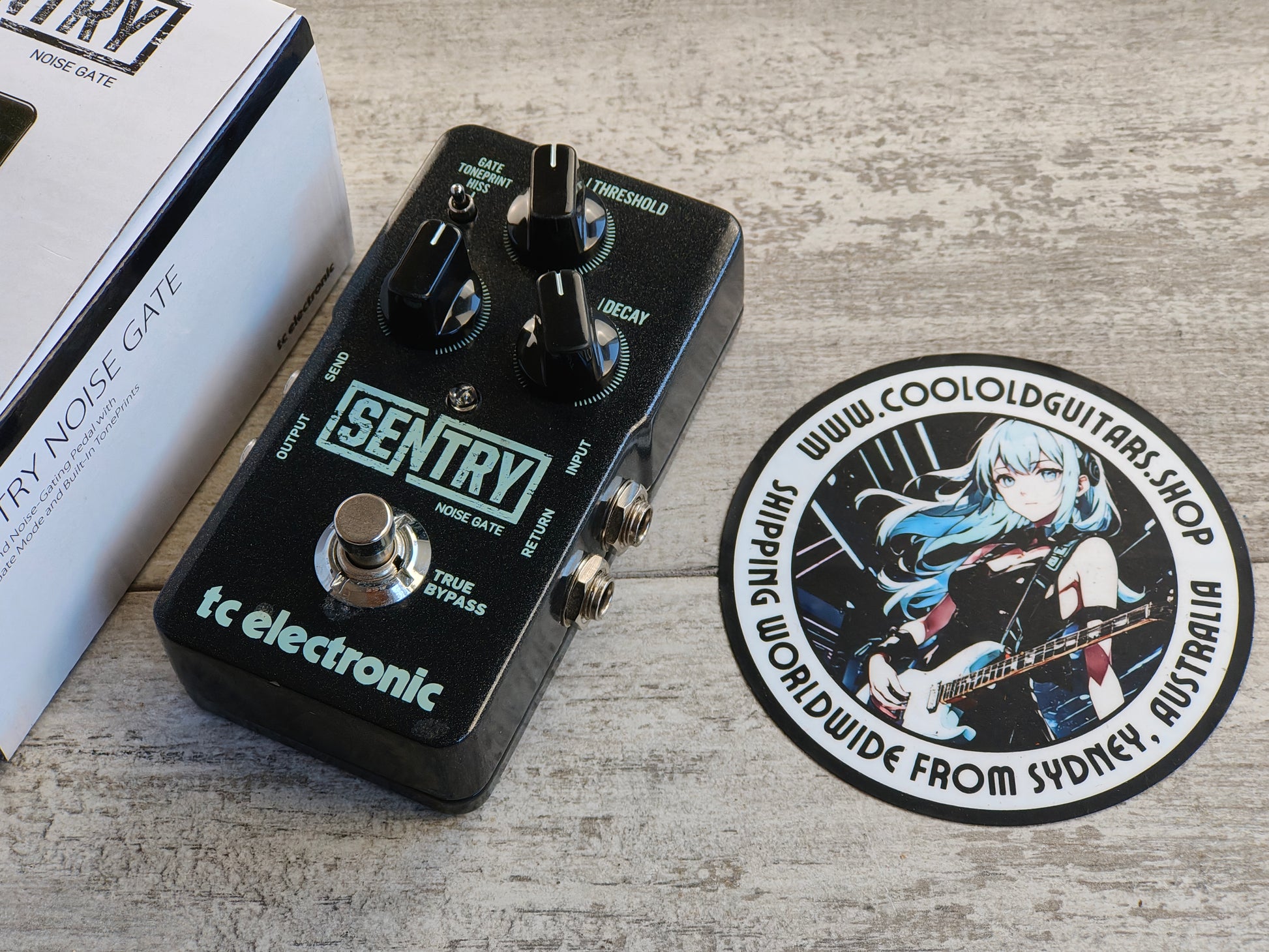 sentry pedal TC Electronic Sentry Noise Gate Pedal – Cool Old Guitars