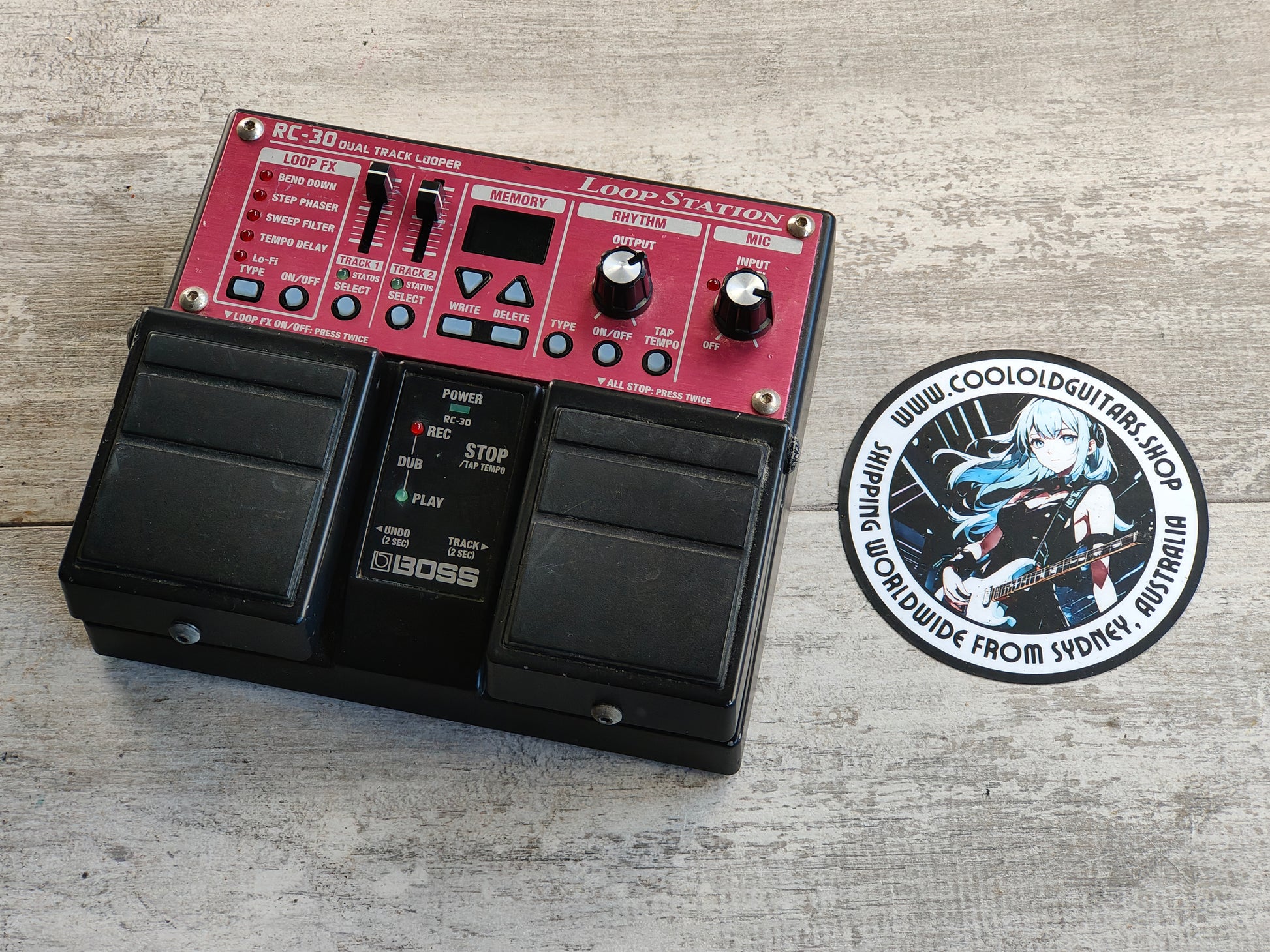 pedal boss rc 30 Boss RC-30 Dual Track Looper Loop Station – Cool Old Guitars