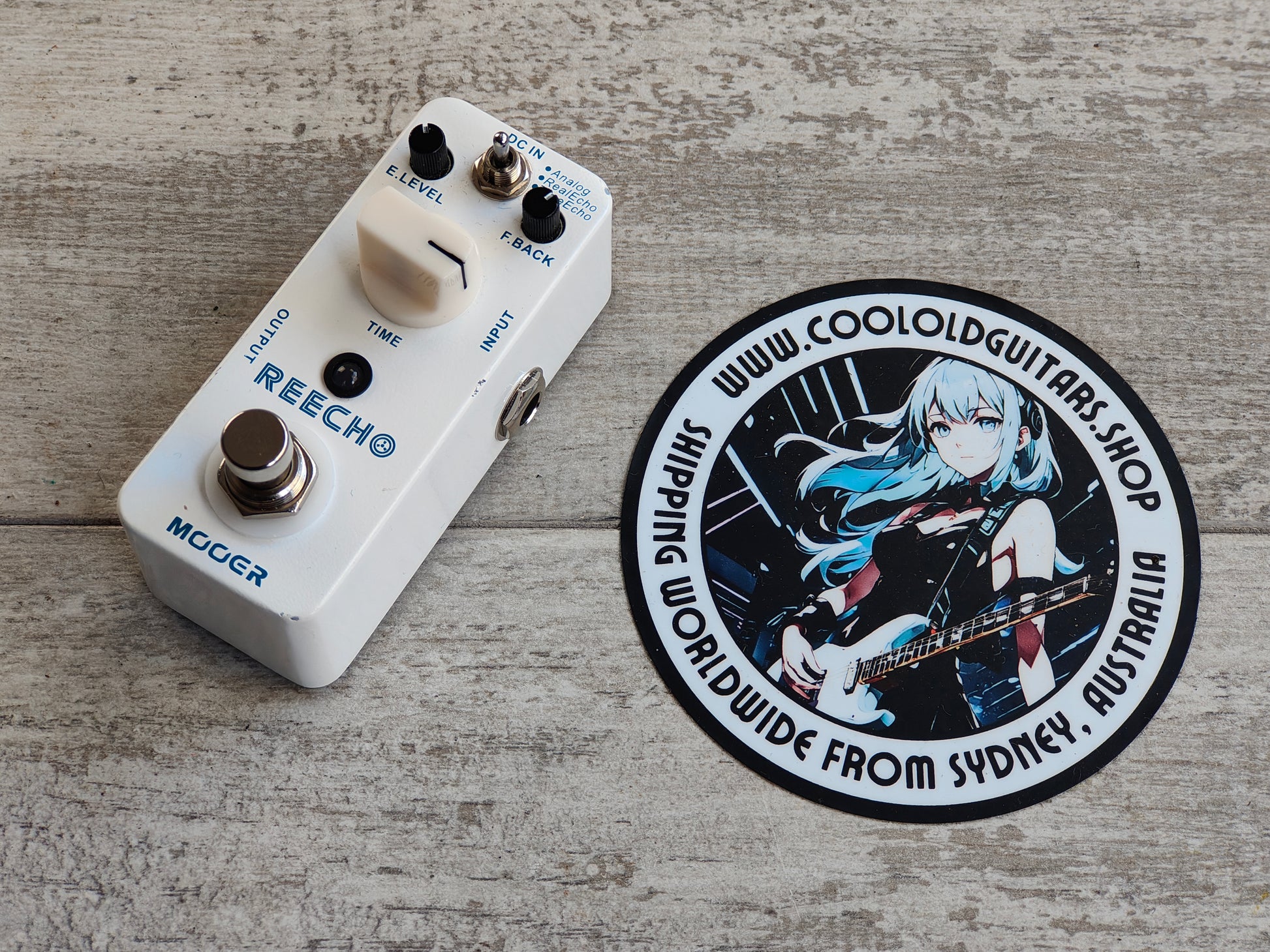 mooer delay pedal Mooer Reecho Echo Delay Pedal – Cool Old Guitars