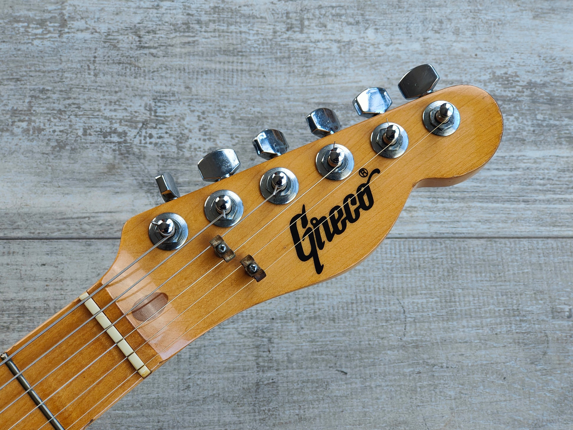 1974 Greco Japan TE-500 Thinline Semi Hollowbody Telecaster Deluxe 