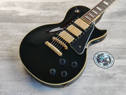 2009 Epiphone Les Paul Custom Three-Pickup (Black Beauty)