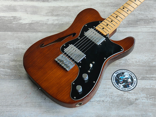 1978 Fender USA Thinline Telecaster Deluxe Semi Hollowbody (Mocha Brown)