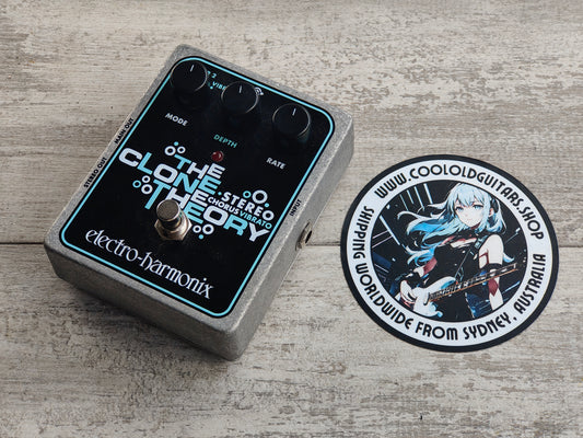Electro Harmonix Stereo Clone Theory Analog Chorus / Vibrato Pedal