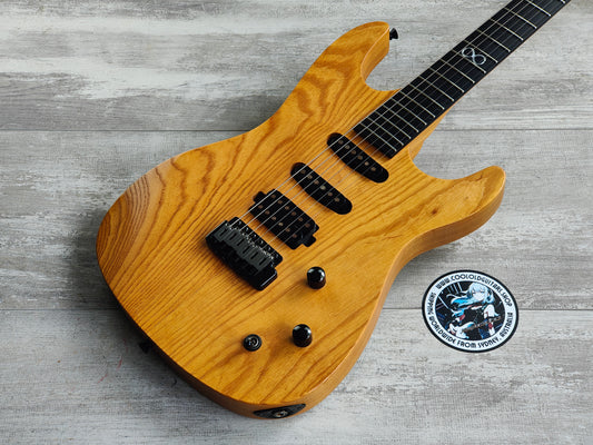 Chapman ML1 "Swamp Ash" HSS Superstrat (Natural)
