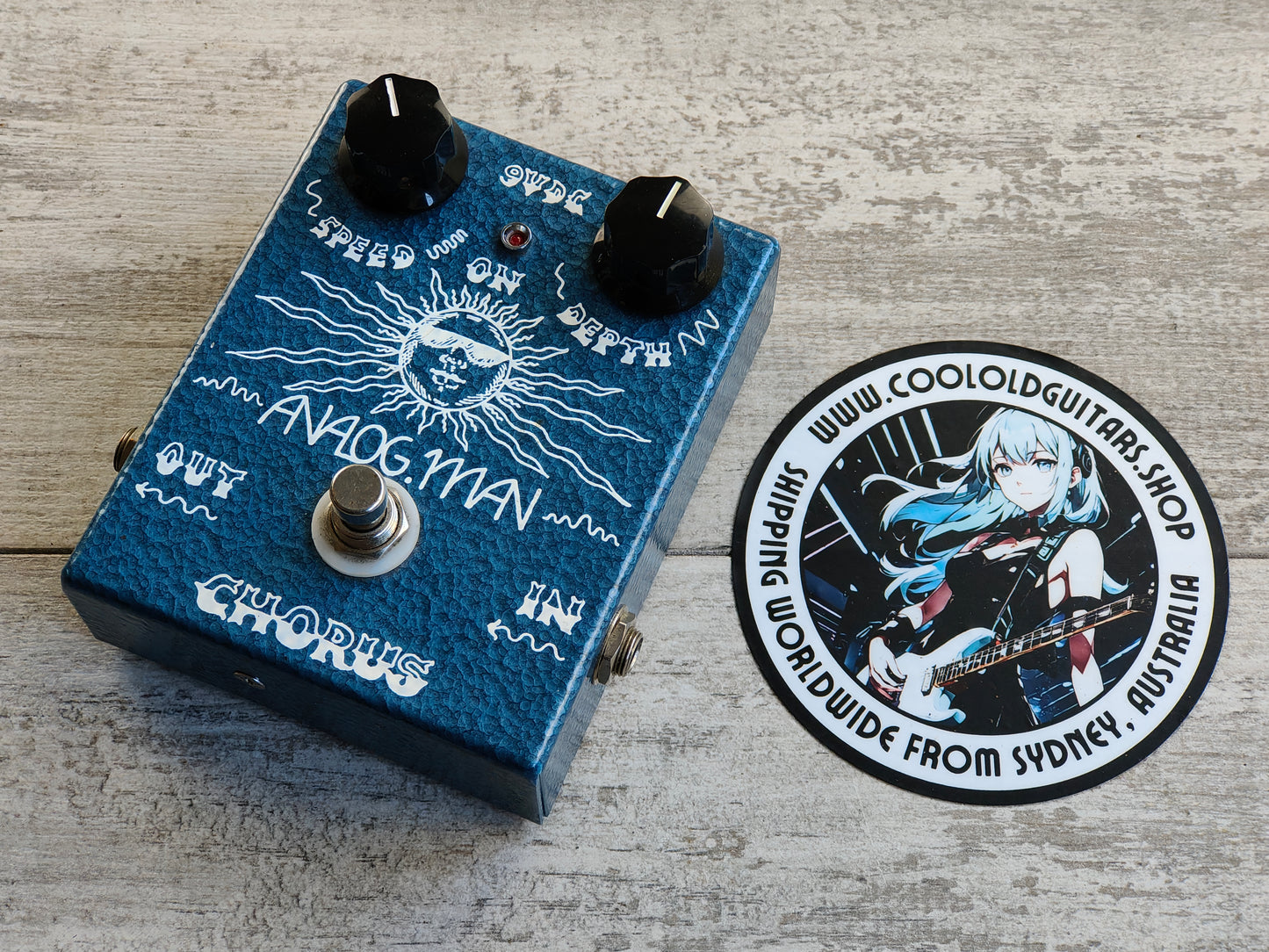 analogman chorus pedal Analogman USA Chorus Pedal – Cool Old Guitars